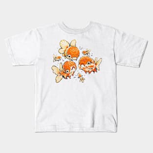 Goldfish with Legs Kids T-Shirt